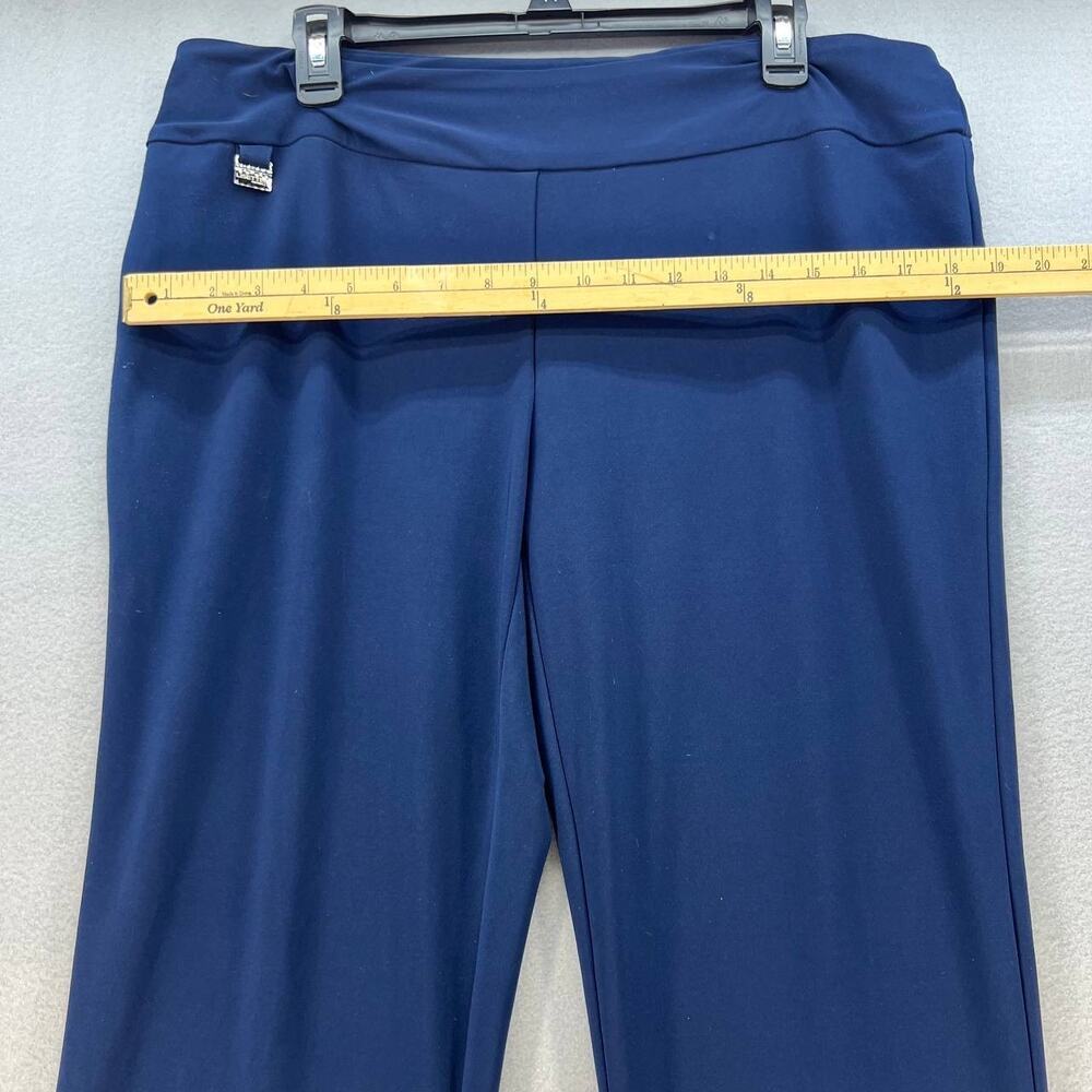 NWOT Lisette Montreal Lis Emma Capri Size Large Navy Blue - Picture 4 of 11